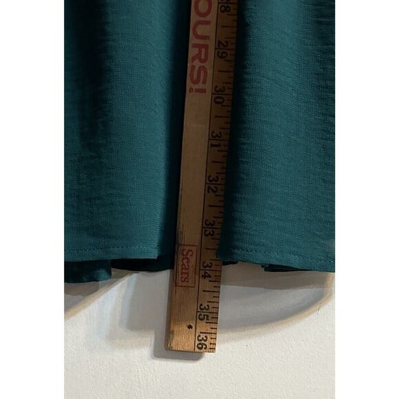 Show Me Your MuMu Emerald Color Rainey Mini Dress Size X-Small Long Sleeve - Picture 10 of 14